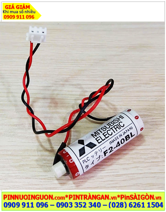 Pin F2-40BL; Pin Mitsubishi F2-40BL; Pin nuôi nguồn Mitsubishi F2-40BL lithium 3.6v AA 1800mAh _Japan